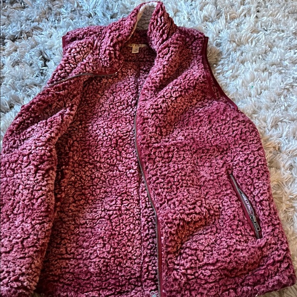 Miami Pink Textured Vest - Picture 3 of 3